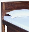 Monaco Solid Wood King Drawer Storage Bed In Honey Oak Finish