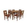 creative solid wood  6 seater Dining table in  Provincial Teak