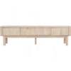 Scandinavian Ludlow TV Cabinet Natural Wood Finish