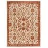 Multicolor Traditional Machine Made Polyester 3 X 5 Feet Carpet