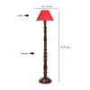 Devansh Wooden Floor Lamp