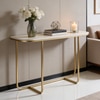 Metal Console Table in Gold Colour