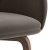 Meryl Lounge Chair in Dark Grey Colour