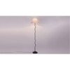 Lennon Zig Zag Iron Floor lamp with Cotton Conical Multicolor shade (Z44)