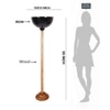 Devansh Wooden Foor Lamp