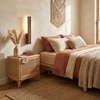 Slimline Brown Solid Wood Wall Lights