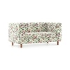Rubik Luxe 2 Seater Fabric Sofa in Clara Velvet Colour