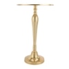 De Metal Side Table in Gold Colour