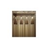 Bole Brown Solid Wood Ceiling Light