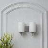 Roehm 2 Light Glass and Metal Wall Lamp