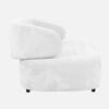 Henry Boucle 1 Seater Sofa in White  Color