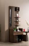 Hexa Red Engineered Wood Dressing Table in Flower Wenge Colour