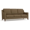 Abbey 3 Seater Fabric Sofa In Dune Colour