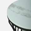 Metalwring Metal Side Table in Black Colour