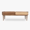 Meadow Solid Wood Coffee Table in Brown Colour