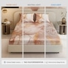 Stoa Paris 300TC UltrSatin King Bedsheet Set Satin King Champagne Gold