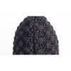 Spencer Black Solid 18X18 Inches Cotton Cushion Cover