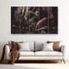 The Castle Decor Lord Buddha Meditation Wall Art Framed Painting 27x48 Inch (Style 23)