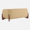 Amala Velvet 2 Seater Sofa Beige in Colour