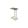 Prato Metal Side Table in Gold Finish