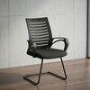 Kepler Brooks Iris Visitor Chair in Black Colour