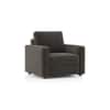 Apollo Sofa Set (Colour : Smoke Grey, Cushion : Soft, Back Type : Regular, Seater : 3+1+1)