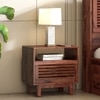 Cambry Solid Wood Bedside Table in Honey Finish