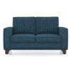 Apollo Neo 2 Seater Fabric Sofa in Indigo Blue Colour (Back Height : Regular, Cushion Type : Hard)