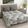 Threads Silky Touch C&S Premium Super King Size Flat Bedsheet 275 x 275 cms