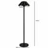 Dome Floor Lamp in Black Colour