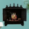 D'Dass Sheesham and Mdf Wooden Home Temple For Pooja Mandir For Home