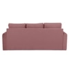 Clevam 3 Seater Pull Out Sofa cum Bed  in Peach Colour