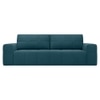 Riyab 3 Seater Pull Out Sofa cum Bed  in T Blue Colour