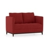 Florence Premium 2 Seater Fabric Sofa in Salsa Red Colour