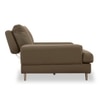 Benjamin 2 Seater Leatherette Sole in Ash Grey Colour