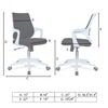 Mearveal Mid Back Ergonomic Chair in Black Colour