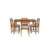 atar solid wood  4 seater Dining table in  Provincial Teak