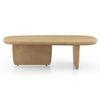 Kaya Solid Wood Coffee Table in Oak Finish