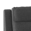 Emila Left Aligned Three Seater Sectional Recliner in Grey Colour