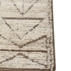Jaipur Rugs Soft Abstract Wool Silk Knotted Rug White 8x10 ft