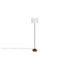 Estelle White Cotton Shade Floor Lamp