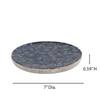 Ireka Home Floral Midnight Serving Platter – Round