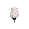 Joey Black Glass Shade Floor Lamp