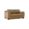 Trissino 2 Seater Premium Italian Leather Sofa In Ecru