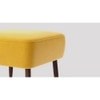 Billie Ottoman Color in Yellow