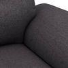 Adelaide Essential 1 Seater Fabric Sofa in Steel Colour