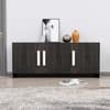 Hexa Red Multipurpose Storage Cabinet With 3 Door in Flower Wenge Colour