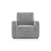 Apollo High Back 1 Seater Fabric Sofa in Granite Weave Colour