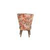 Ivoma Solid Wood Lounge Chair In Multicolour
