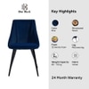 Mitzi Side Chair - Blue
